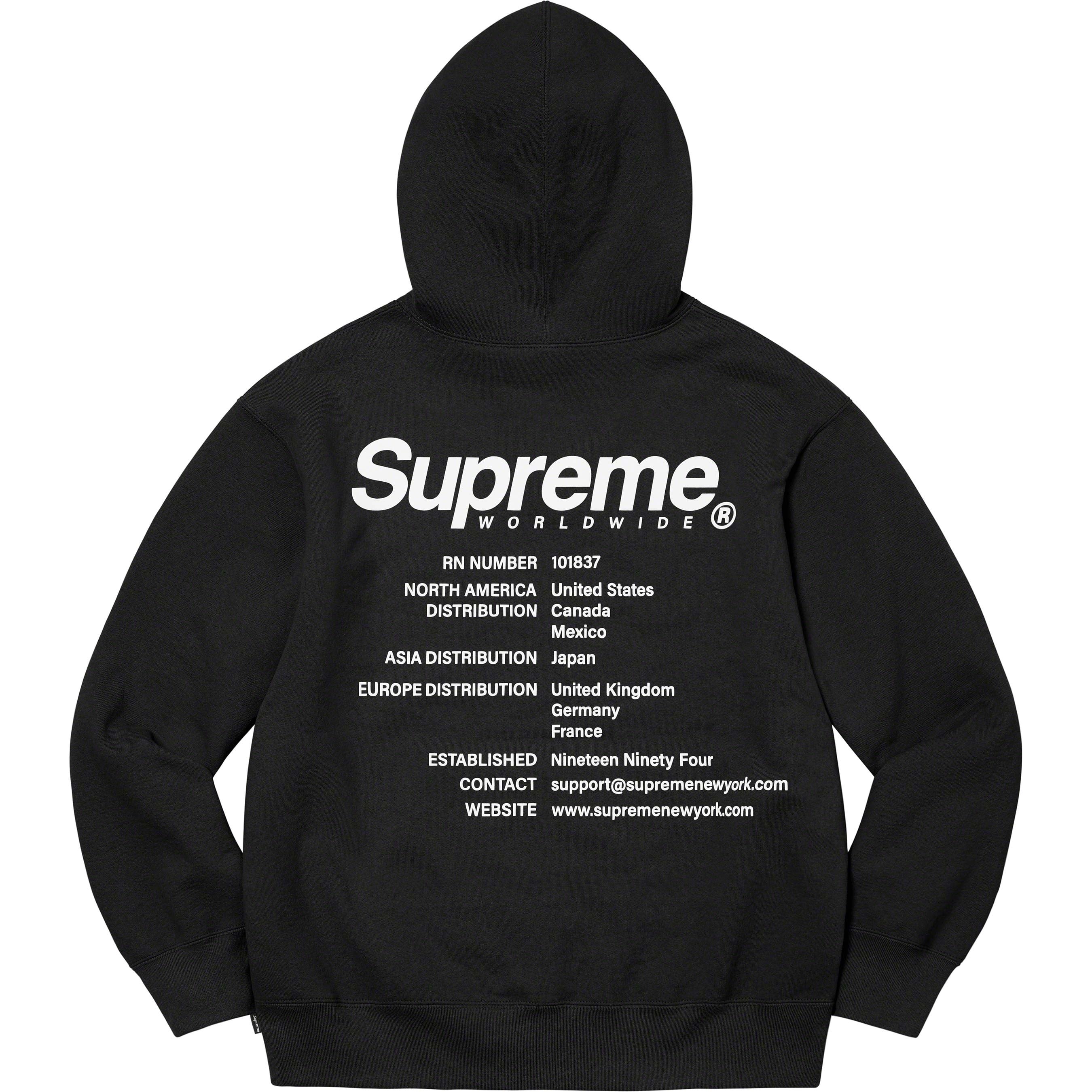 Worldwide Hooded Sweatshirt view 14